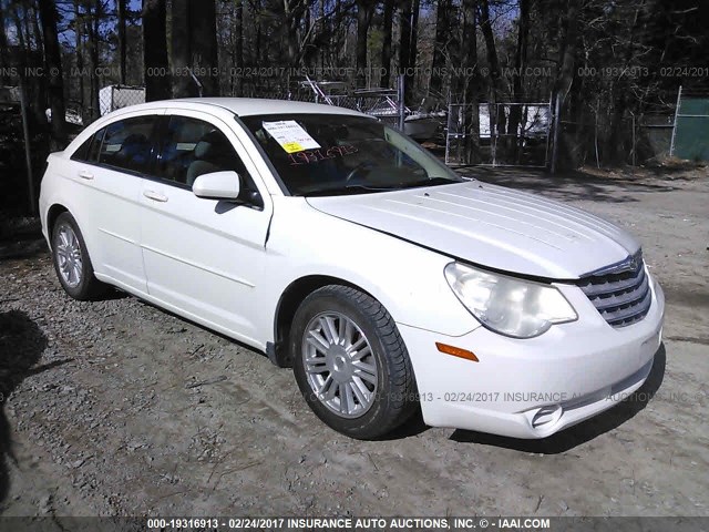 1C3LC56R18N255735 - 2008 CHRYSLER SEBRING TOURING WHITE photo 1