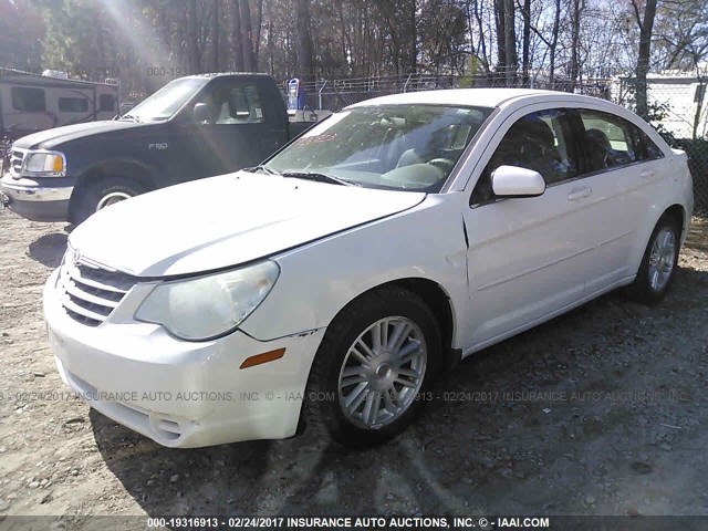 1C3LC56R18N255735 - 2008 CHRYSLER SEBRING TOURING WHITE photo 2