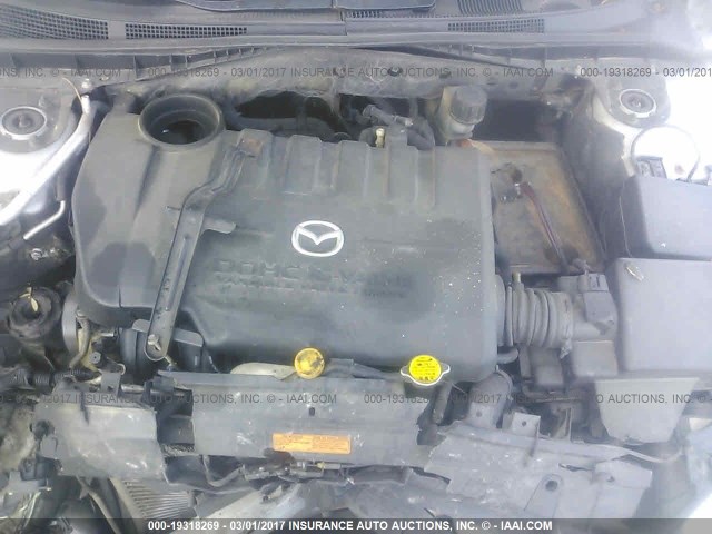 1YVFP80C035M50408 - 2003 MAZDA 6 I SILVER photo 10