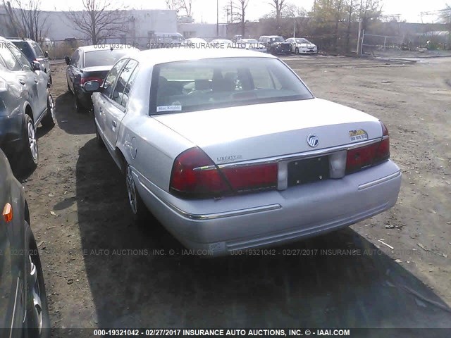 2MEFM74W7WX690988 - 1998 MERCURY GRAND MARQUIS GS SILVER photo 3