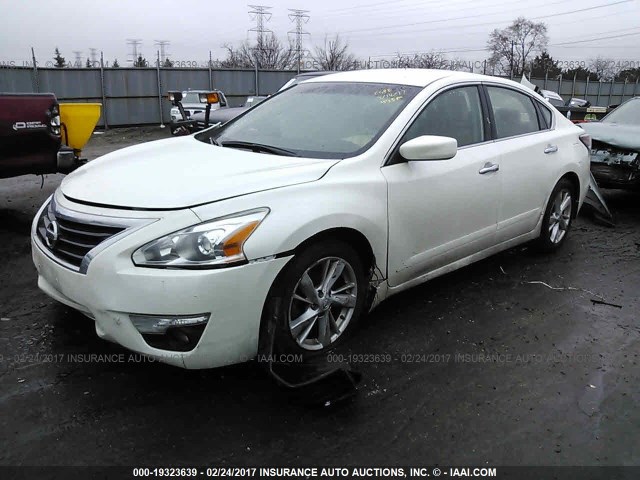 1N4AL3AP0FC196320 - 2015 NISSAN ALTIMA 2.5/S/SV/SL WHITE photo 2