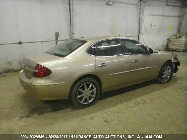 2G4WE567551293043 - 2005 BUICK LACROSSE CXS TAN photo 4