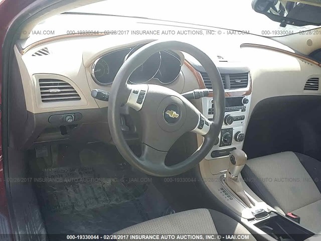 1G1ZC5E17BF276116 - 2011 CHEVROLET MALIBU 1LT RED photo 5