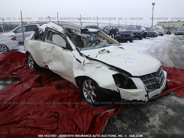 1G6DJ577990102590 - 2009 CADILLAC CTS WHITE photo 1