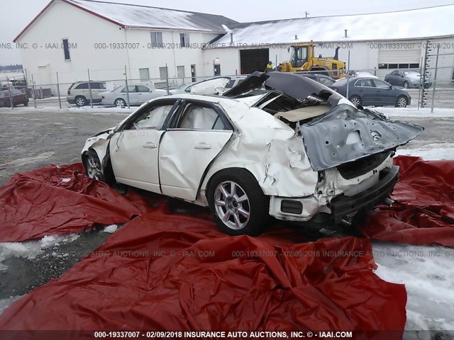 1G6DJ577990102590 - 2009 CADILLAC CTS WHITE photo 3
