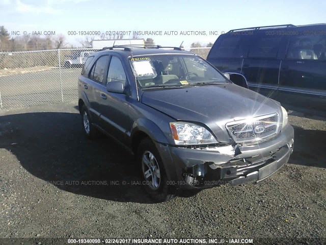 KNDJC733055405747 - 2005 KIA SORENTO EX/LX GRAY photo 1