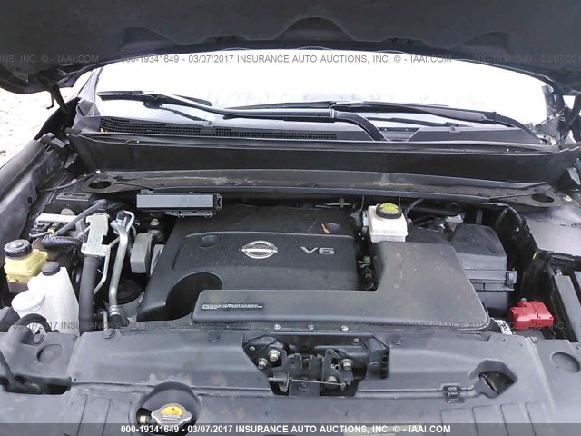 5N1AR2MM3EC698592 - 2014 NISSAN PATHFINDER S/SV/SL/PLATINUM 蓝色 照片 10