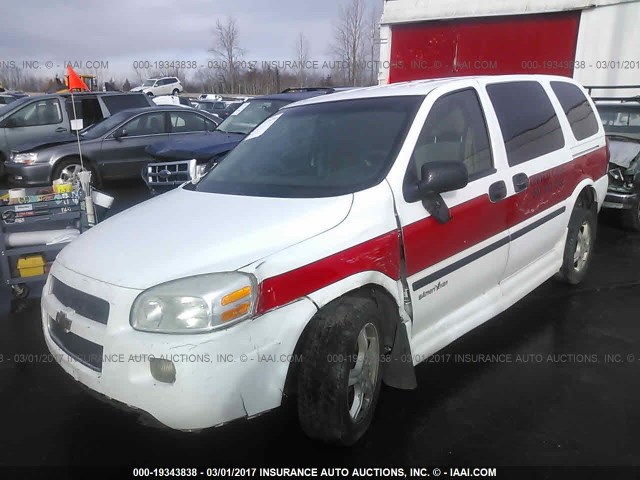 1GBDV13127D135985 - 2007 CHEVROLET UPLANDER INCOMPLETE 白色 照片 2