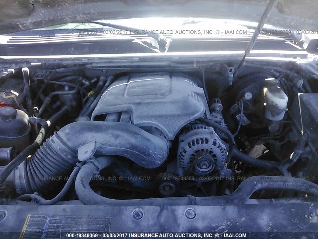 1GKFK63887J195167 - 2007 GMC YUKON DENALI BLUE photo 10