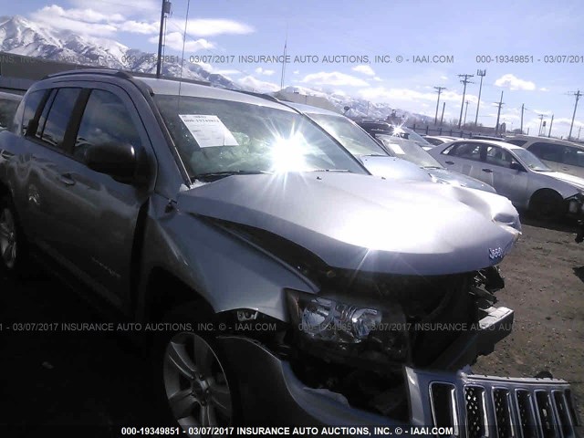 1C4NJDBB1GD632291 - 2016 JEEP COMPASS SPORT SILVER photo 1