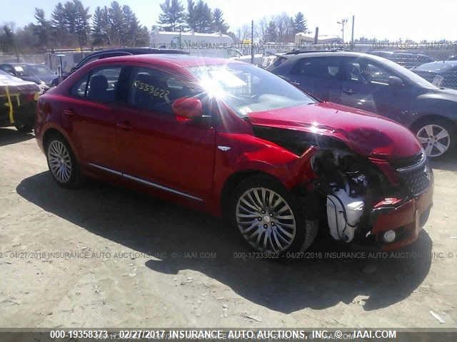 JS2RF9A54A6100448 - 2010 SUZUKI KIZASHI GTS RED photo 1