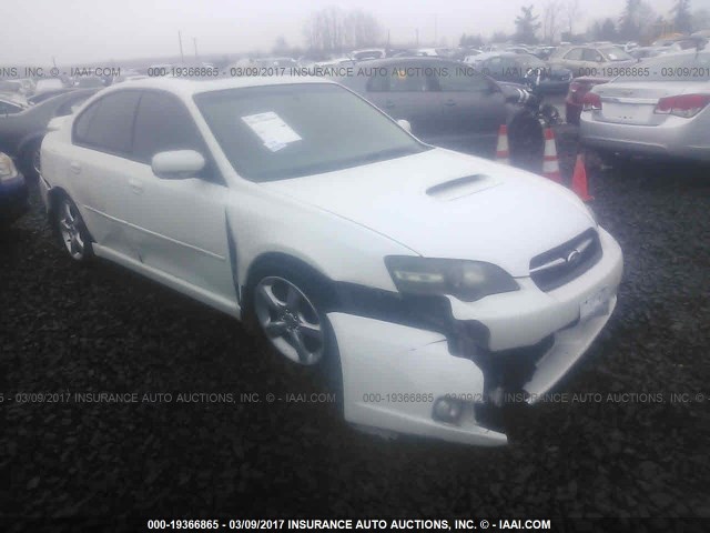 4S3BL676464207814 - 2006 SUBARU LEGACY GT LIMITED WHITE photo 1