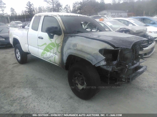 5TFRX5GN0GX059973 - 2016 TOYOTA TACOMA ACCESS CAB/SR/SR5 თეთრი ფოტო 1