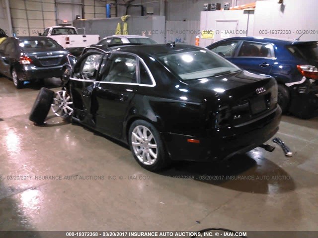 WAUDG78E65A579404 - 2005 AUDI A4 3.2 QUATTRO BLACK photo 3