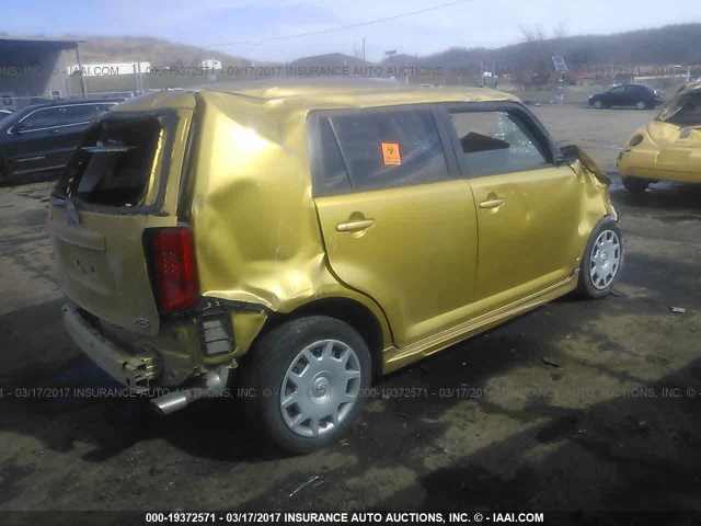 JTLKE50E181058552 - 2008 TOYOTA SCION XB Qızıl foto 4