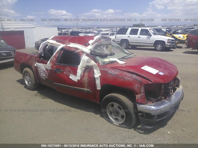 1GCCS33E088204200 - 2008 CHEVROLET COLORADO LT RED photo 1