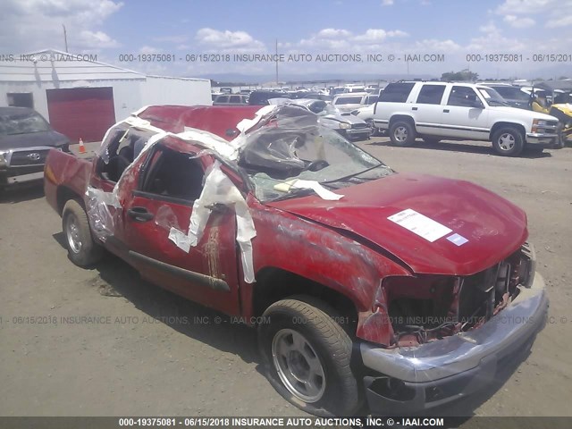 1GCCS33E088204200 - 2008 CHEVROLET COLORADO LT RED photo 6