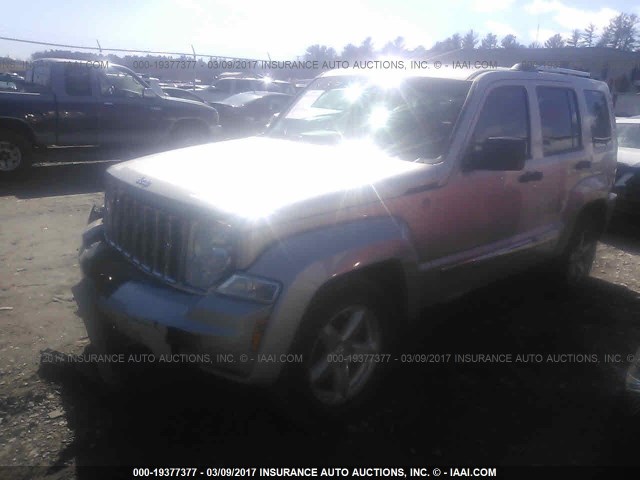1J8GN58K89W525684 - 2009 JEEP LIBERTY LIMITED Pewter photo 2