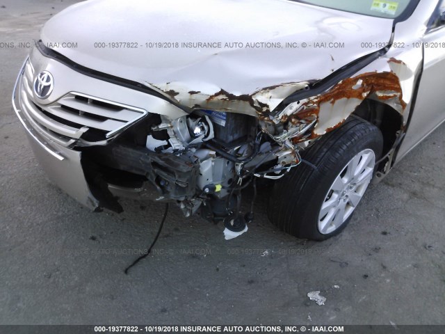 4T1BK46K77U051979 - 2007 TOYOTA CAMRY NEW GENERAT LE/XLE/SE TAN photo 6