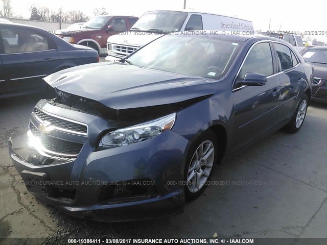 1G11C5SA0DF198797 - 2013 CHEVROLET MALIBU 1LT 蓝色 照片 2
