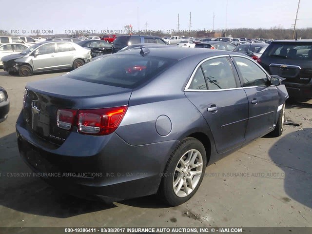 1G11C5SA0DF198797 - 2013 CHEVROLET MALIBU 1LT 蓝色 照片 4