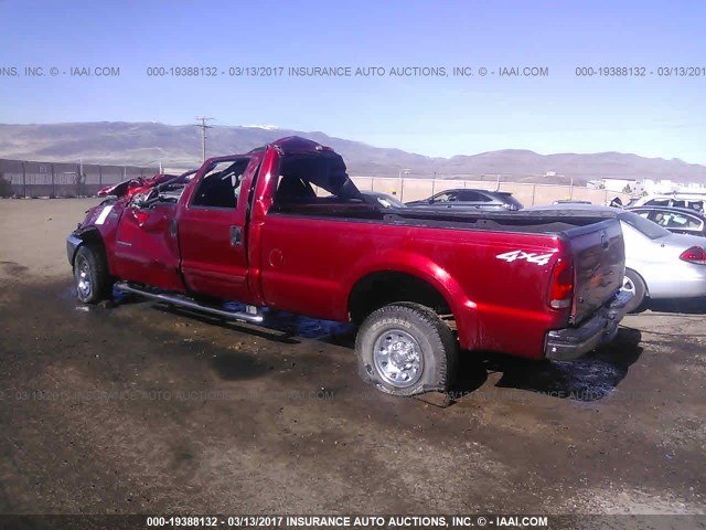 1FTSW31F23EB04444 - 2003 FORD F350 SRW SUPER DUTY RED photo 3