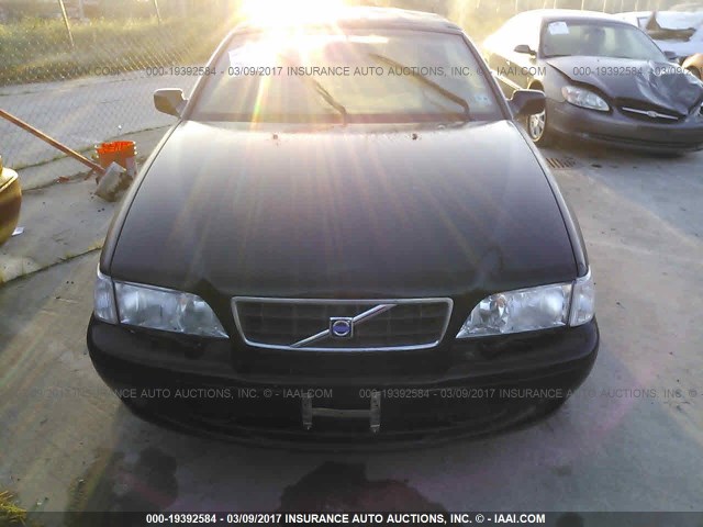 YV1NC63D34J047984 - 2004 VOLVO C70 LPT BLACK photo 6