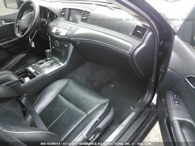 JNKBY01E96M207434 - 2006 INFINITI M45 SPORT BLACK photo 5