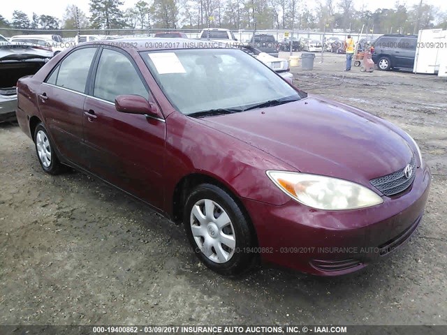 4T1BE32K14U320724 - 2004 TOYOTA CAMRY LE/XLE/SE 红色 照片 1