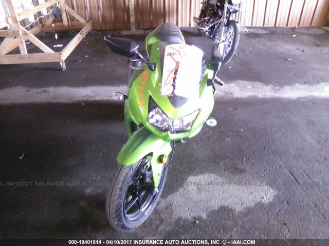 JKAEXMJ16CDA97005 - 2012 KAWASAKI EX250 J GREEN photo 5