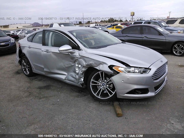 3FA6P0D97FR127776 - 2015 FORD FUSION TITANIUM SILVER photo 1