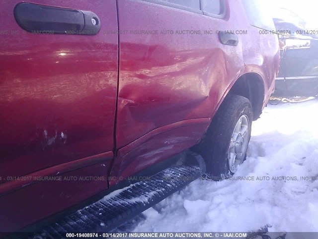 1FMZU73K94UB60275 - 2004 FORD EXPLORER XLT/XLT SPORT/NBX MAROON photo 6