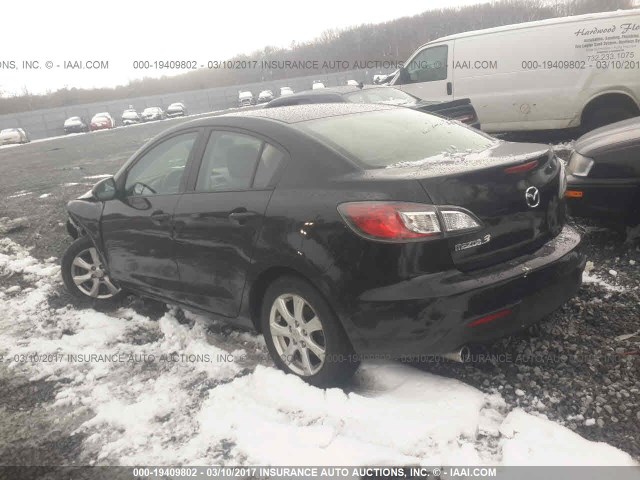 JM1BL1SG8A1273439 - 2010 MAZDA 3 I BLACK photo 3