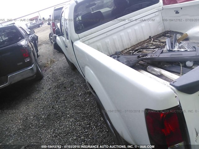 1N6BD0CT8EN710659 - 2014 NISSAN FRONTIER S/SV WHITE photo 3