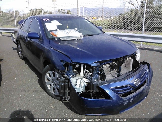 4T1BK46K69U092283 - 2009 TOYOTA CAMRY SE/LE/XLE BLUE photo 1