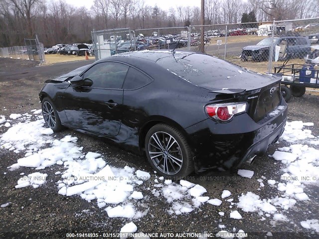 JF1ZCAC1XD2606558 - 2013 SUBARU BRZ 2.0 LIMITED BLACK photo 3