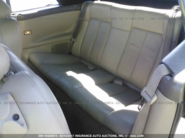 2T1FF28P91C537639 - 2001 TOYOTA CAMRY SOLARA SE/SLE 白色 照片 8