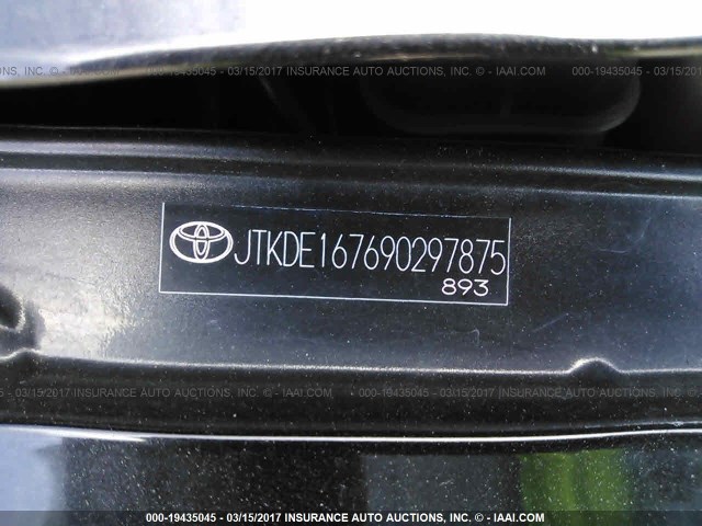 JTKDE167690297875 - 2009 TOYOTA SCION TC 黑色 照片 9