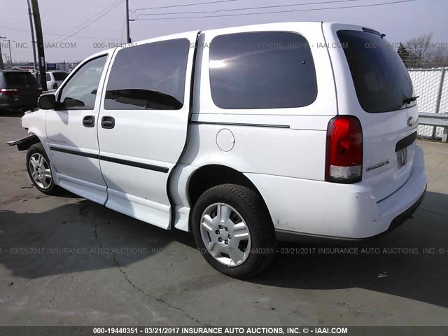 1GNDV23LX6D182898 - 2006 CHEVROLET UPLANDER LS WHITE photo 3