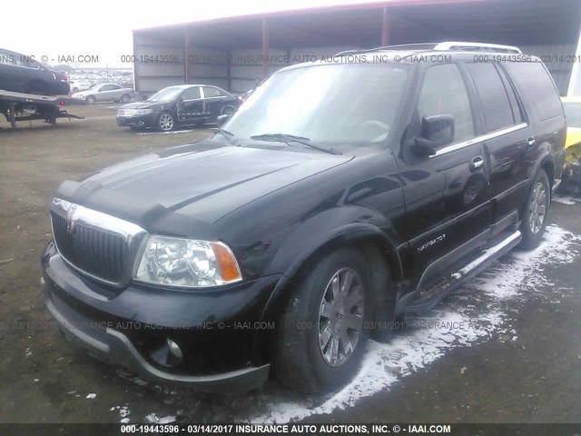 5LMFU28R54LJ33279 - 2004 LINCOLN NAVIGATOR Қара фото 2
