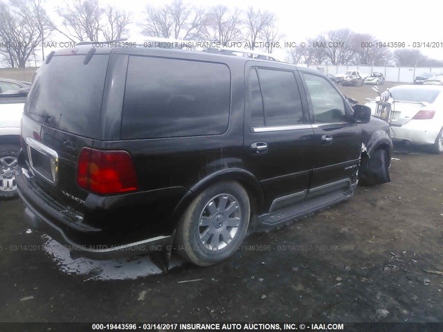 5LMFU28R54LJ33279 - 2004 LINCOLN NAVIGATOR Қара фото 4