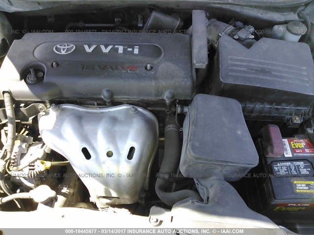 4T1BE46K08U778812 - 2008 TOYOTA CAMRY Pewter photo 10
