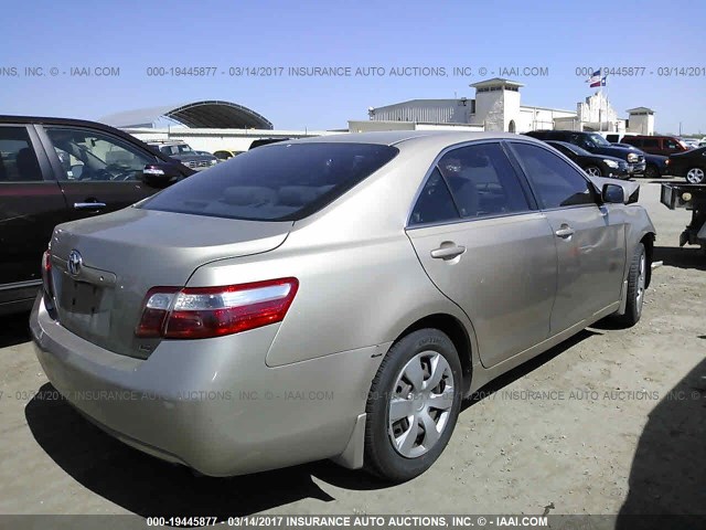 4T1BE46K08U778812 - 2008 TOYOTA CAMRY Pewter photo 4