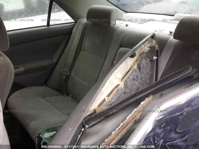 JTDBE32K120075688 - 2002 TOYOTA CAMRY LE/XLE/SE 深蓝色 照片 8