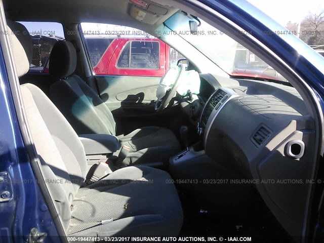 KM8JN12D27U668442 - 2007 HYUNDAI TUCSON SE/LIMITED BLUE photo 5