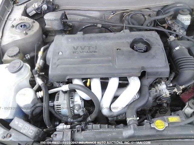 1Y1SK528X1Z402782 - 2001 CHEVROLET GEO PRIZM LSI თაფლისფერი ფოტო 10