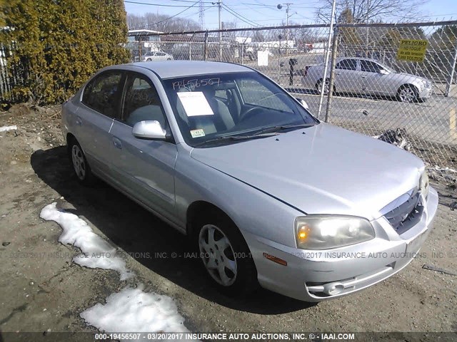 KMHDN46D35U160728 - 2005 HYUNDAI ELANTRA GLS/GT GRAY photo 1