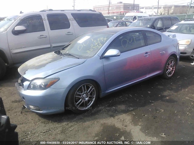 JTKDE167390285943 - 2009 TOYOTA SCION TC 蓝色 照片 2