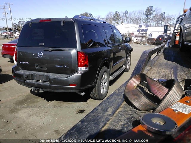 5N1BA0NC4CN606641 - 2012 NISSAN ARMADA SV/SL/PLATINUM GRAY photo 4