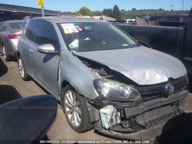 WVWMM7AJ4CW002115 - 2012 VOLKSWAGEN GOLF 银色 照片 1